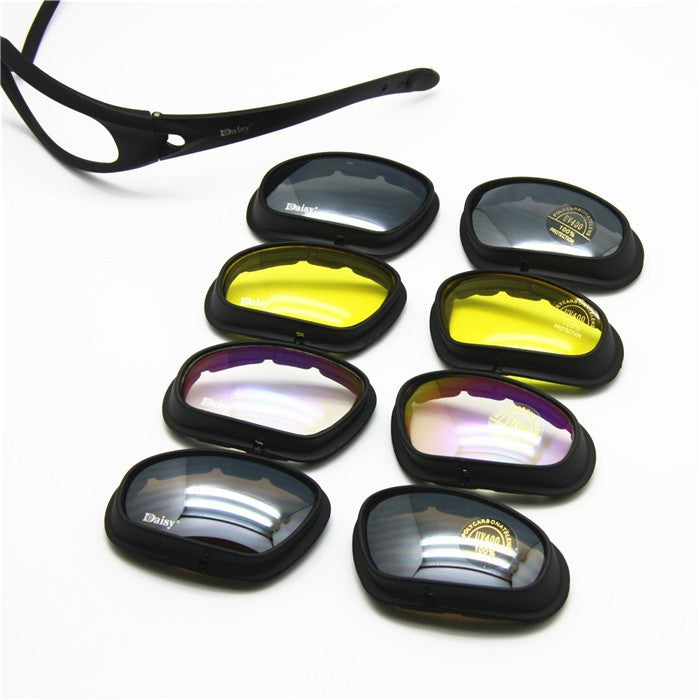 Military/Outdoor Sunglasses with Lens Kit
