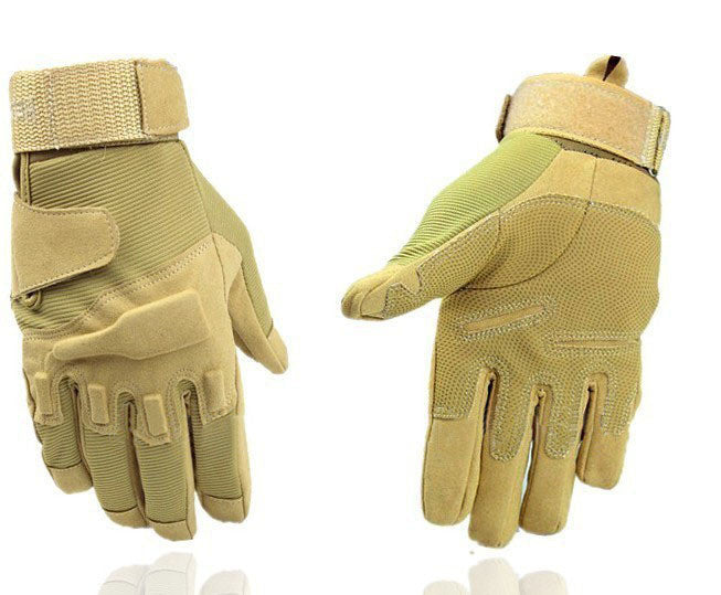 Military/Outdoor Men's Leather Tactical Glove